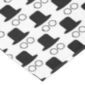 Unsichtbarer Mensch Tischdecke (Schrägansicht)