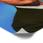 Unsichtbarer Pith-Helm Poster (Ecke)