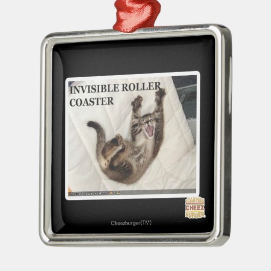 Unsichtbarer Rollen-Untersetzer Ornament Aus Metall (Links)