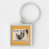 Unsichtbarer Rollen-Untersetzer Schlüsselanhänger (Vorne)