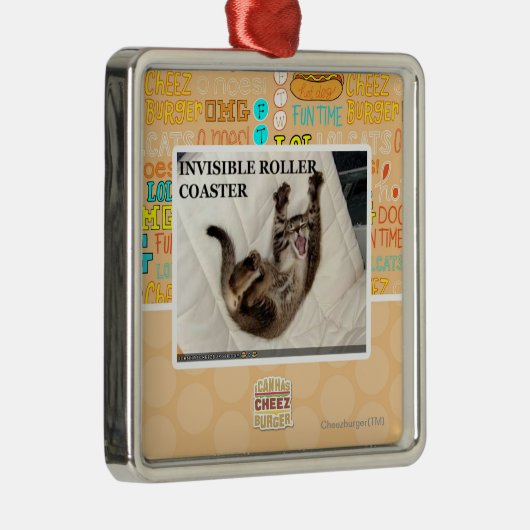 Unsichtbarer Rollen-Untersetzer Silbernes Ornament (Rechts)