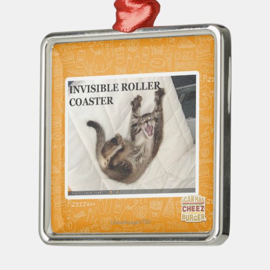 Unsichtbarer Rollen-Untersetzer Silbernes Ornament (Links)