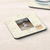 Unsichtbarer Swimmingpool Getränkeuntersetzer (Linke Seite)