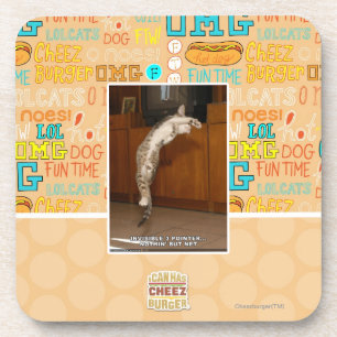 Unsichtbarer Zeiger 3 Getränkeuntersetzer