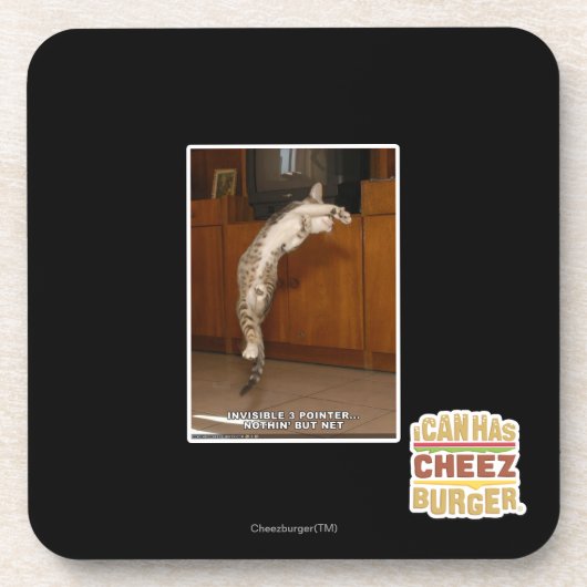 Unsichtbarer Zeiger 3 Untersetzer (Vorderseite)