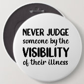 Unsichtbares Abzeichen Button (Vorne & Hinten)