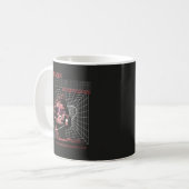 Unsichtbares Brutalismus Streetwear Design Kaffeetasse (Vorderseite Links)