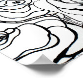 Unsichtbares Einhorn Poster (Ecke)