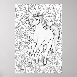 Unsichtbares Einhorn Poster