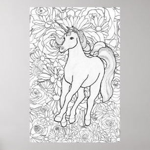 Unsichtbares Einhorn Poster