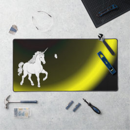 Unsichtbares Einhorn Schreibtischunterlage