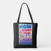 Unsichtbares GLOW mit STREITBEUTEL Tasche (Rückseite)