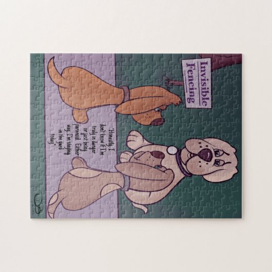 Unsichtbares Jigsaw Puzzle (Horizontal)