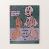 Unsichtbares Jigsaw Puzzle (Vertikal)