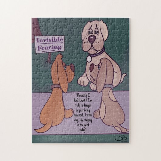 Unsichtbares Jigsaw Puzzle (Vertikal)