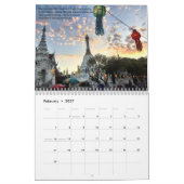 Unsichtbares Thailand Kalender (Feb 2027)