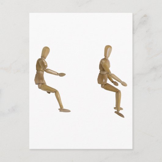 UnsichtbarFahrrad060509 Postkarte (Vorderseite)