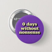 Unsinn Button (Vorne & Hinten)