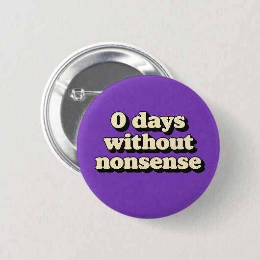 Unsinn Button (Vorne & Hinten)