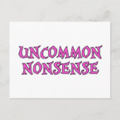 Unsinn Postkarte (Vorderseite)