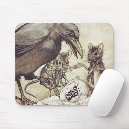Unsinnig! "schrie Solomon in einer Raserei " Mousepad (Mit Mouse)