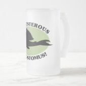 Unsinniges Plecostomus Mattglas Bierglas (VorderseiteRechts)