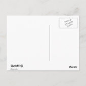 Unsinnigkeiten Ballerina_border Postkarte (Rückseite)