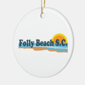 Unsinnigkeits-Strand Keramik Ornament (Links)