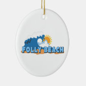 Unsinnigkeits-Strand Keramikornament (Rechts)