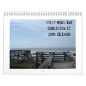 Unsinnigkeits-Strand und Charleston S.C. 20… Kalender (Titelbild)
