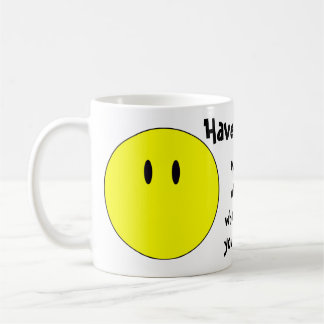 unsmiley kaffeetasse
