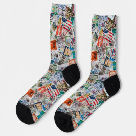 Unsortierte Briefmarkensammlung Socken