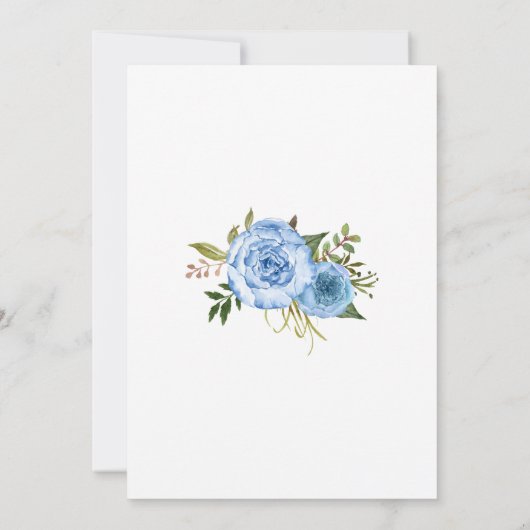 Unspeichern Sie die Daten Hochzeitsdatum ändern bl Einladung (Rückseite)