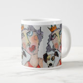 Unspoken Bond Jumbo-Tasse (Vorderseite Rechts)