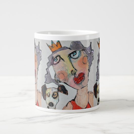 Unspoken Bond Jumbo-Tasse (Vorderseite)