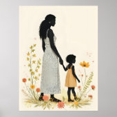  Unspoken Love - Mother and Child IV Poster (Vorne)