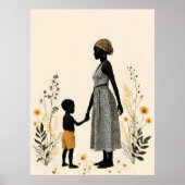  Unspoken Love - Mother and Child IV Poster (Vorne)
