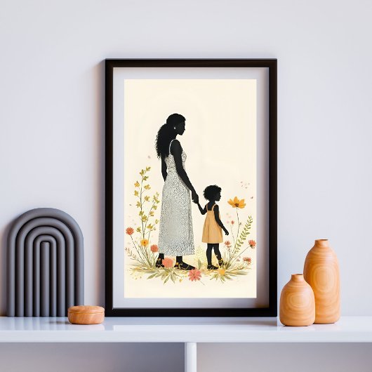  Unspoken Love - Mother and Child IV Poster