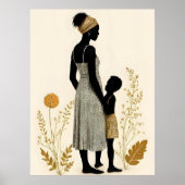  Unspoken Love - Mother and Child VII Poster (Vorne)