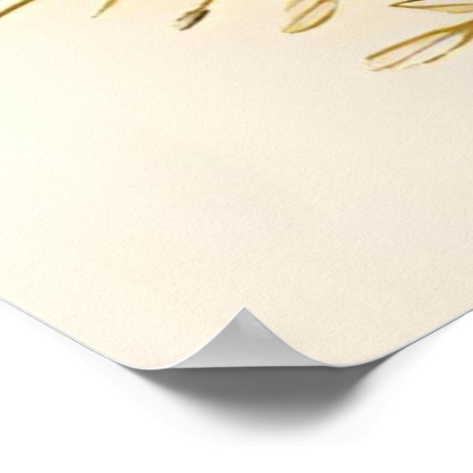 Unspoken Love VII Poster (Ecke)