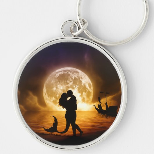 Unspoken Meerjungfrau-Schlüsselanhänger Schlüsselanhänger (Vorne)