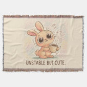 Unstable but Cute Decke (Vorderseite)