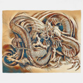 Unsterbliche chinesische fleecedecke (Vorderseite (Horizontal))