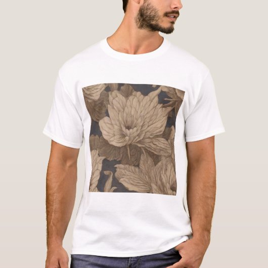 Unsterbliche indigoische Blume neben dem Weg zum U T-Shirt (Vorderseite)
