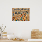 Unsterbliche Schätze Leben der Sphinx Poster (Küche)