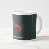 Unsterblicher Drache Jumbo-Tasse (Vorderseite Rechts)