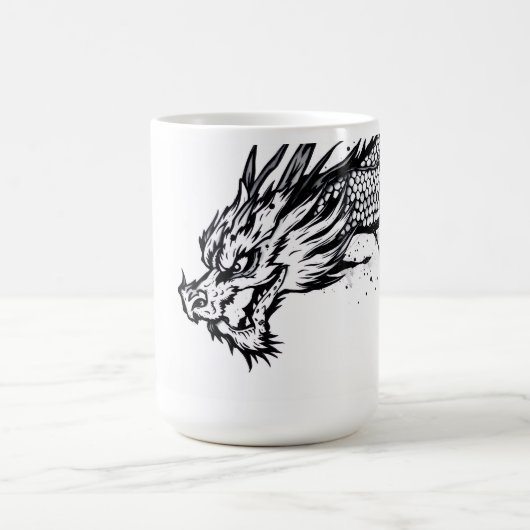Unsterblicher Drache Kaffeetasse (Mittel)