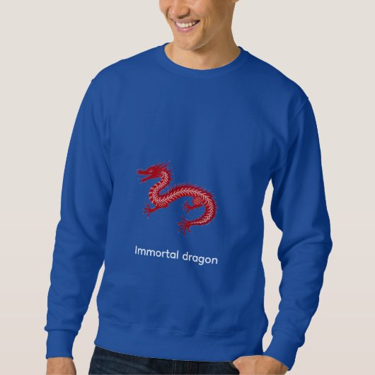 Unsterblicher Drache Sweatshirt (Vorderseite)