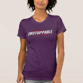 Unstoppable Aesthetic motivational T-Shirt (Vorderseite)