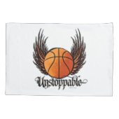 Unstoppable (Basketball) Kissenbezug (Rückseite)